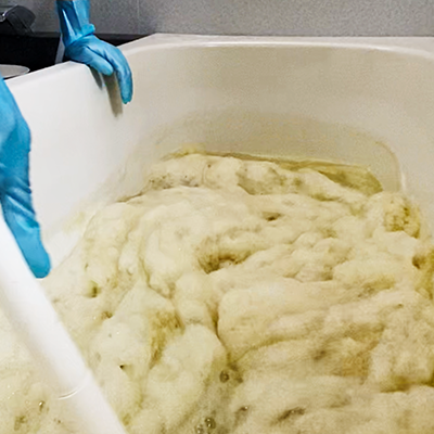 エアコン内部高圧洗浄